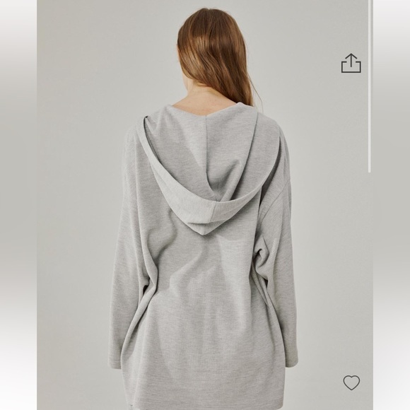 NAP Loungewear Baggy Textured Hoodie - Picture 3 of 12